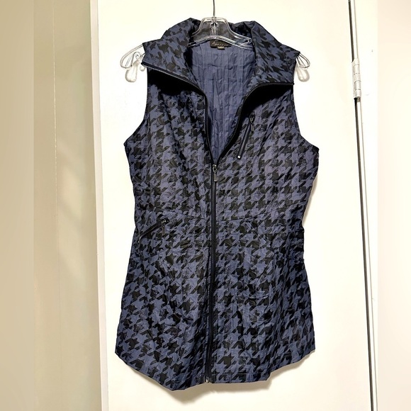 Apropos Jackets & Blazers - Apropos blue and black vest size M